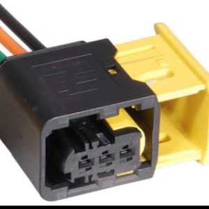 Chicote 3 vias fêmea Reparo injeção eletrônica e elétrica