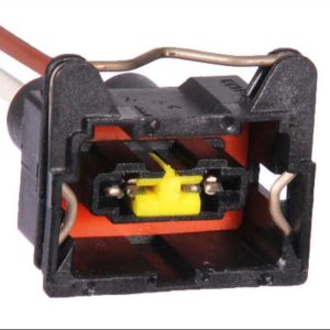 CHICOTE 2 VIAS FEMEA  ELETROVENTILADOR LAMPADA H4 -12 V-35 A  FIO 4.0 MM