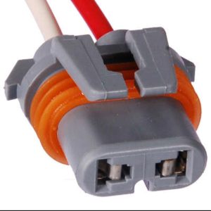 Chicote 2 vias fêmea Reparo farol de milha/ lâmpada 9006 hb4 sensor velocidade