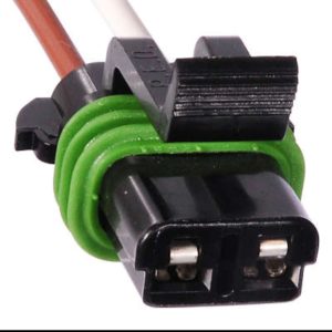 Chicote 2 vias fêmea Reparo cebolão radiador/ ar-condicionado fio 2,5 mm