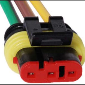 Chicote 3 vias fêmea Sensor posição borboleta/magneti Marelli/ sensor map/ boia de combustível