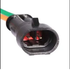 Chicote 2 vias macho Reparo bico injetor/ eletro ventilador superseal fio 2,5 mm