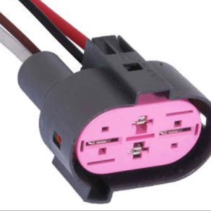 Chicote 4 vias fêmea Eletro ventilador / guia lado direito fio de 2.5 mm e 4.0 mm