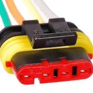 Chicote 4 vias fêmea Aplicação= atuador macha lenta / magneti Marelli/ medidor bomba combustível/ lanterna/ sonda lambda