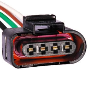 Chicote 4 vias fêmea Sonda lambda / bobina de ignição/ farol foco duplo/ sensor hego