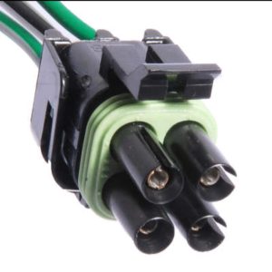 Chicote 4 vias fêmea Reparo injeção eletrônica