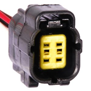 Chicote 4 vias fêmea Sonda lambda/ pedal acelerador/ bomba combustível
