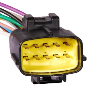 Chicote 10 vias macho Reparo farol