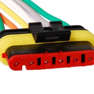 Chicote 6 vias fêmea Bico injetor/ trava elétrica / lanterna traseira