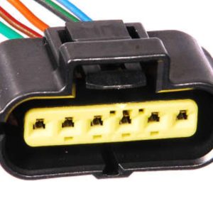 Chicote 6 vias femea Fluxo ar condicionado/ flange bomba combustível parte superior