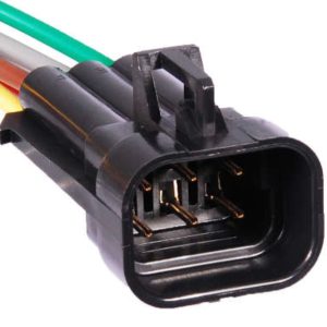 Chicote 6 vias macho Reparo farol