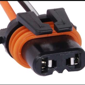 Chicote 2 vias fêmea Reparo farol de milha - lâmpada 9005/hb3