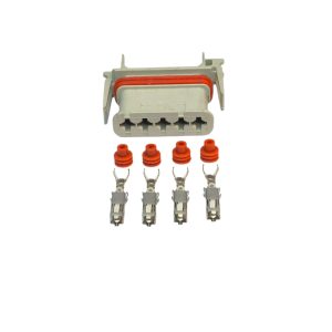 KIT CONECTOR 5 VIAS FÊMEA REPARO MÓDULO EMS6 SCANIA (CODE 12)