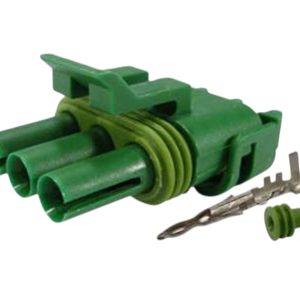 KIT CONECTOR 3 VIAS MACHO SENSOR PRESSAO / COLETOR MAP  /GM