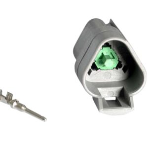 KIT CONECTOR 3 VIAS REPARO DEUTSCH MACHO AGRICOLA/CAMINAO / ONIBUS