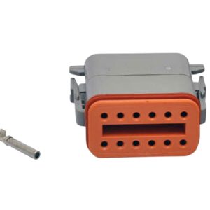 KIT CONECTOR 12 VIAS FEMEA AGRICOLA / CAMINHAO /ONIBUS DEUTSCH