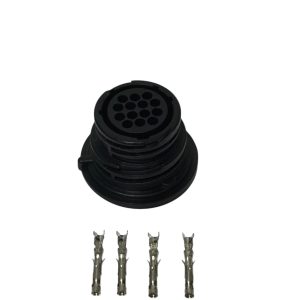 KIT CONECTOR 14 VIAS FÊMEA REPARO DIAGNOSE MERCEDES BENZ ANTIGO