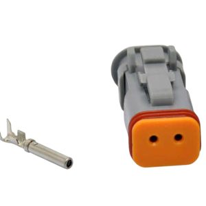 KIT CONECTOR 2 VIAS FEMEA REPARO DEUTSCH
