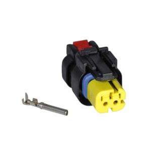 KIT CONECTOR 2 VIAS FEMEA REPARO CATERPILLAR AGRICOLA