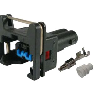 KIT CONECTOR 2 VIAS FEMEA BICO INJETOR /SONDA LAMBDA / ROTAÇAO/ MACHA LENTA /FIAT /FORD /VW