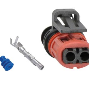 KIT CONECTOR 2 VIASS FEMEA BICO INJETOR VOLVO