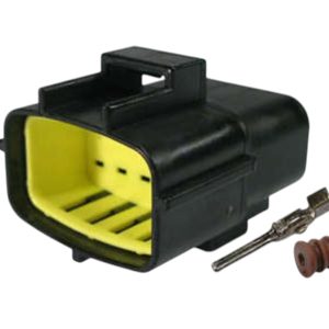 KIT CONECTOR 10 VIAS MACHO  REPARO FAROL SCANIA SERIE 5