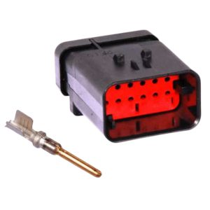 KIT CONECTOR 12 VIAS MACHO  TRATORES /MAQUINAS AGRICOLAS