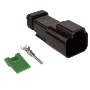 KIT CONECTOR 2 VIAS MACHO SENSOR OLEO / EMPILHADEIRA  FORD / VW