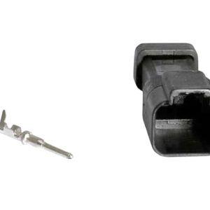 KIT CONECTOR 2 VIAS MACHO DEUTSCH CAMINHAO/ONIBUS/AGRICOLA