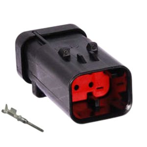 KIT CONECTOR 2 VIAS MACHO  AGRICOLA TRATORES