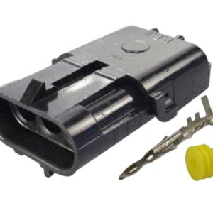 KIT CONECTOR 3 VIAS MACHO SONDA LAMBDA GM/ RENAULT