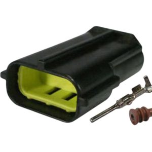 KIT CONECTOR 3 VIAS MACHO BORBOLETA / TPS/ACELERAÇAO REMOTAS BETONEIRAS