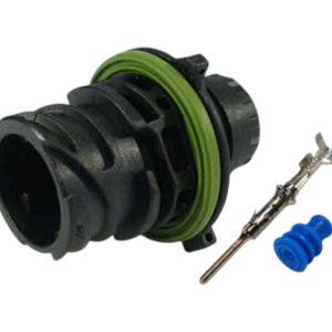 Kit Conector 4 Vias Macho Modulador ABS Cebolinha/Freios/Iveco/MB/Scania/VW/Volvo