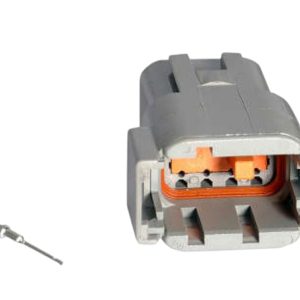 KIT CONECTOR  8 VIAS MACHO  AGRICOLA /CAMINHAO / ONIBUS