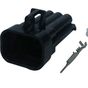 KIT CONECTOR  6 VIAS MACHO REPARO FAROL MB