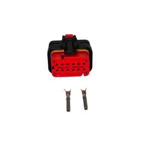KIT CONECTOR 12 VIAS FEMEA TRATORES /MAQUINAS AGRICOLAS