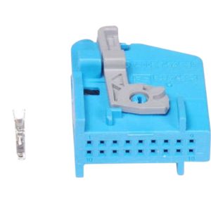 KIT CONECTOR 18 VIAS FEMEA PAINEL MB  (AZUL)