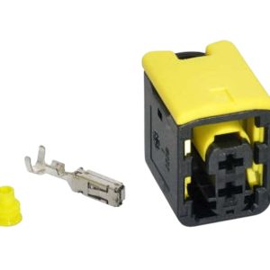 KIT CONECTOR 2 VIAS FEMEA INJEÇÃO ELETROINICA