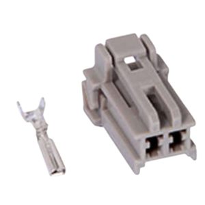 KIT CONECTOR  2 VIAS FEMEA LANTERNA TRASEIRA / LUZ DE RE /PLACA / PORTA MALAS HONDA FIT/ CIVIC