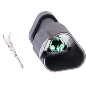 KIT CONECTOR 3 VIAS MACHO AGRICOLA/CAMINHAO / ONIBUS