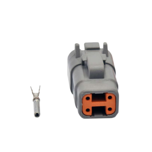 Kit Conector 4 Vias Femea Agricola Caminhao /onibus Deustch