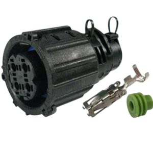 KIT CONECOTOR  4 VIAS FEMEA TACOGRAFO /ONIBUS CAMINHAO