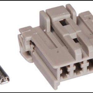 KIT CONECTOR 4 VIAS FEMEA REPARO LANTERNA TRASEIRA HONDA FIT/CIVIC