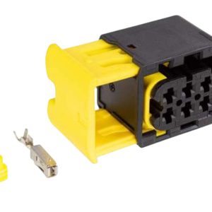 KIT CONECTOR  6 VIAS FEMEA REPARO EQUALIZADOR BATERIA SCANIA