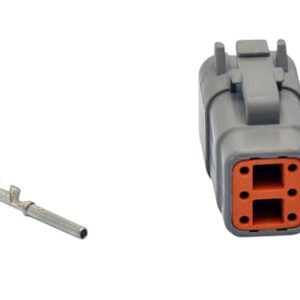 KIT CONECTOR 6 VIAS FEMEA AGRICOLA / CAMINHAO ONIBUS DEUTSCH