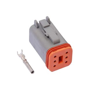 KIT CONECTOR 6 VIAS FEMEA AGRICOLA / CAMINHAO ONIBUS DEUTSCH