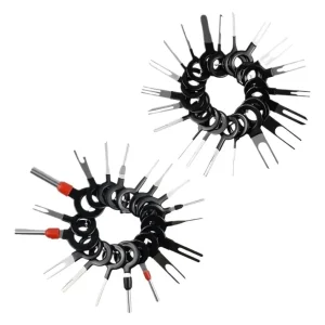 EXTRATOR DE TERMINAIS /  CONECTORES  ELETRICOS KIT 38 PÇS DIVERSAS