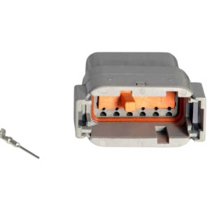 KIT CONECTOR 12 VIAS MACHO  AGRICOLA / CAMINHAO ONIBUS