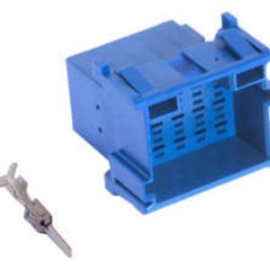 KIT CONECTOR 15 VIAS MACHO DIAGNOSTICO  /CAMINHAO /ONIBUS (AZUL)