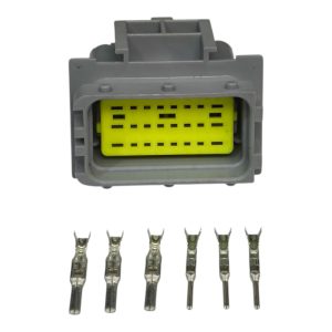 KIT CONECTOR 24 VIAS MACHO REPARO INJEÇAO ELETRONICA